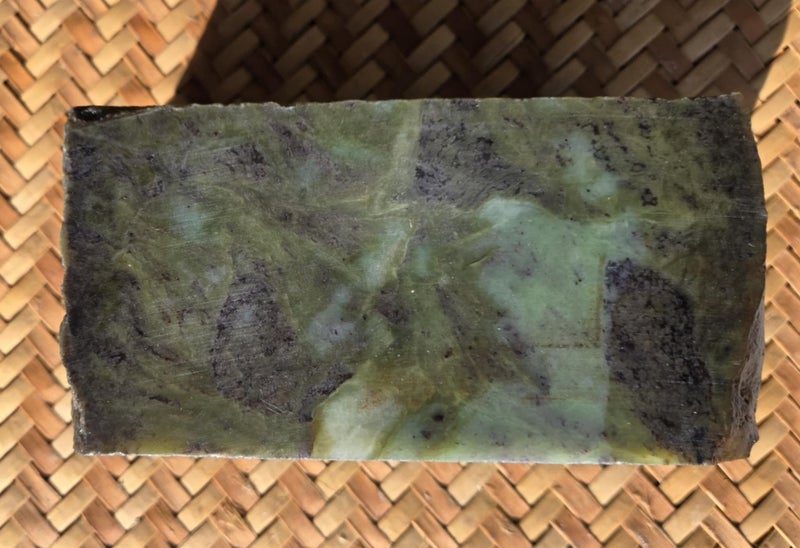 Genuine NZ Pounamu/Greenstone Rough Block Carousel 2