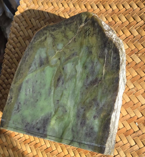 Genuine NZ Pounamu/Greenstone Rough Block Carousel 2
