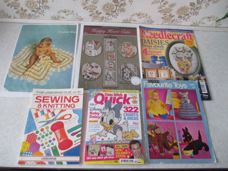 5 Mixed Craft Patterns + 1 Free - $1 Buy Now For The Lot Carousel 1