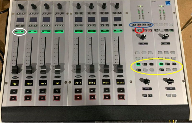 LAWO Crystal Broadcast Console Carousel 2