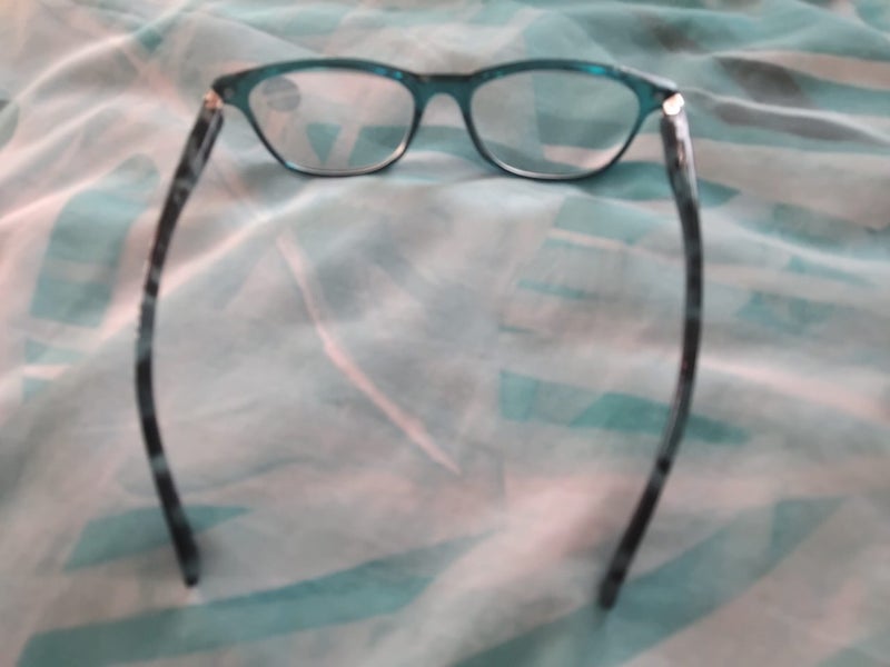 Womans dark teal colour glasses frames Carousel 2