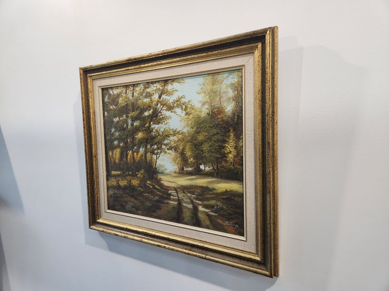 Rare 'Billings' Oil Painting -62985126733825112