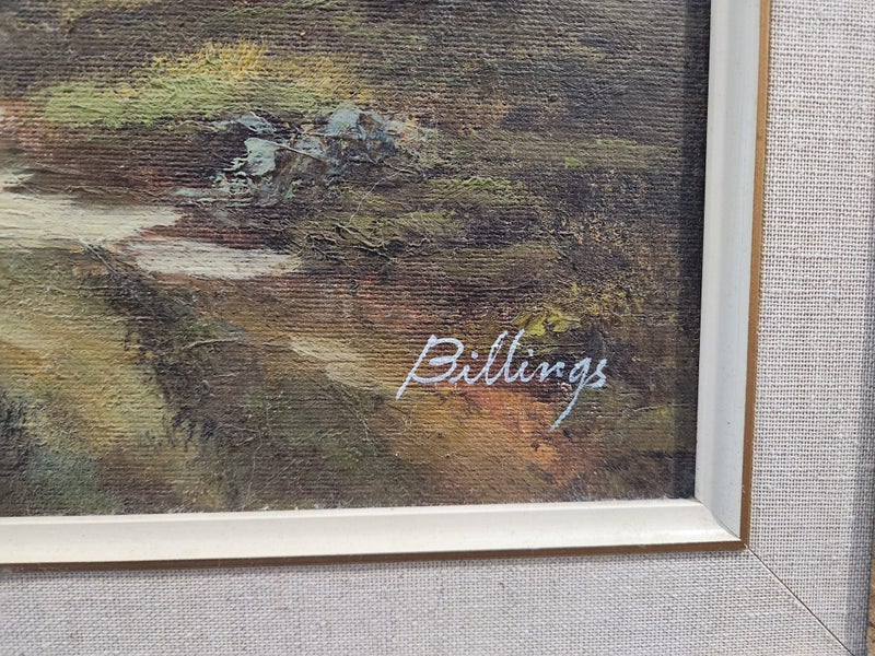 Rare 'Billings' Oil Painting -629851267338251123