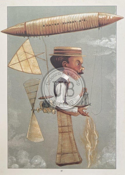 VINTAGE POSTER: Santos Dumont 1901 Carousel 1