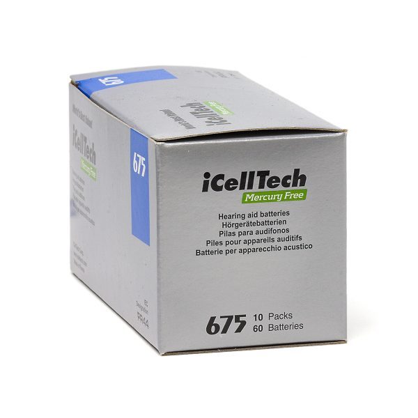 iCellTech 675 Hearing Aid Batteries x 60 Carousel 2