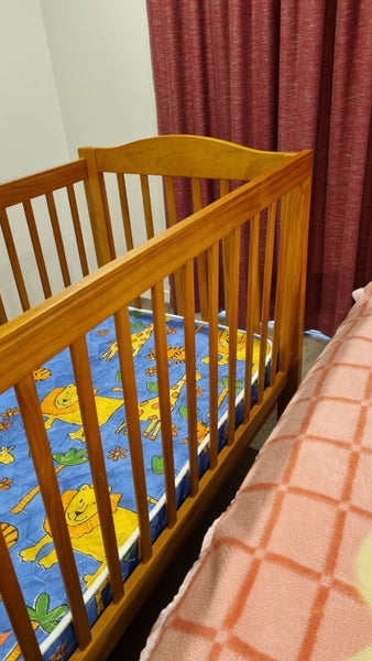 Quality Children Cot with Mattress Carousel 1