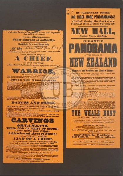VINTAGE POSTER: New Zealand Advertising 1829 + 1850 Carousel 1