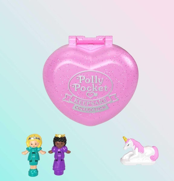 2023 Polly Pocket Keepsake Collection Royal Ball Jewelry Set Carousel 5