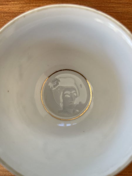 JAPANESE KUTANI 1950’S GEISHA GIRL LITHOPHANE GOLD HAND PAINT TEASET VINTAGE Carousel 11