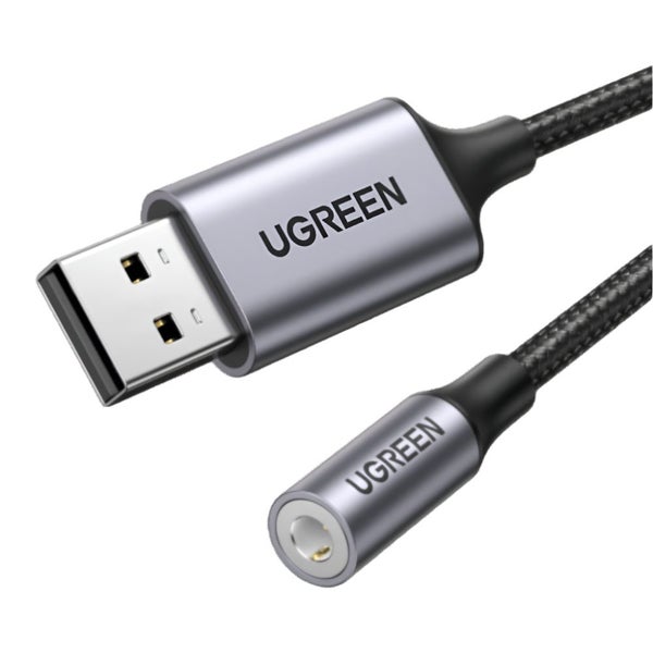 30757 Usb To 3.5Mm Audio Jack Sound Card Adapter Sound Cards (External) UGREEN Carousel 1