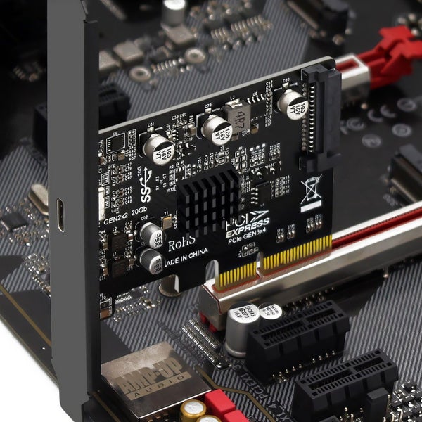 Ec318v2 Pcie X4 Usb 3.2 Gen2x2 20Gbps C Expansion Card Other Interface/Add On C Carousel 4