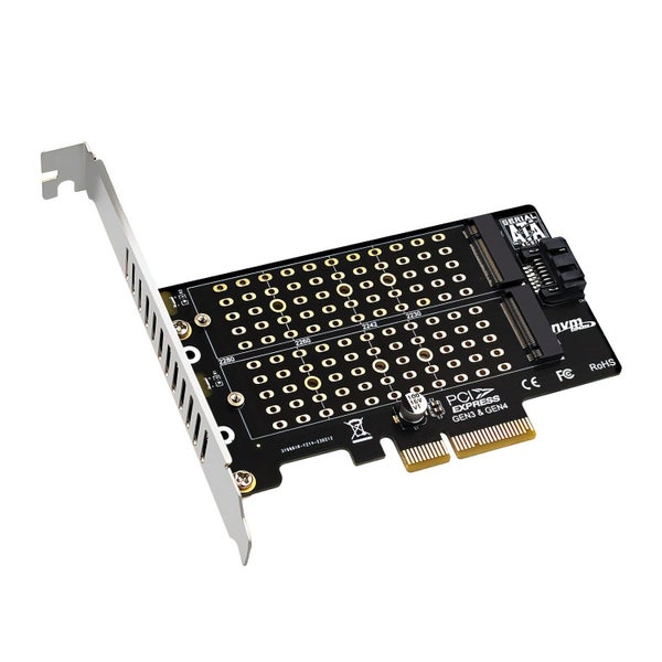 Ec412v2 Nvme Sata M.2 Ssd Pcie X4 Expansion Card Other Interface/Add On Cards S Carousel 1
