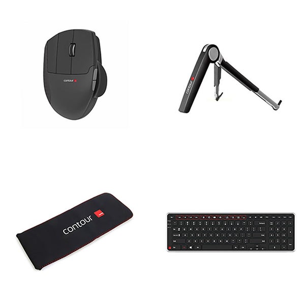 Contour Travel Kit Lite Left Wireless Keyboard & Mouse Bundle Keyboard & Mouse B Carousel 1