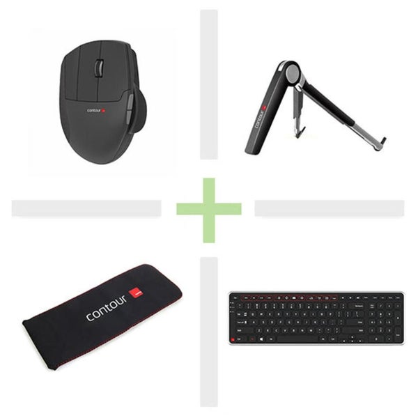 Contour Travel Kit Lite Left Wireless Keyboard & Mouse Bundle Keyboard & Mouse B Carousel 2