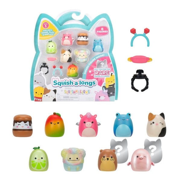 Squishmallows: Squish-a-longs (Style 2) - 8-Pack Carousel 1