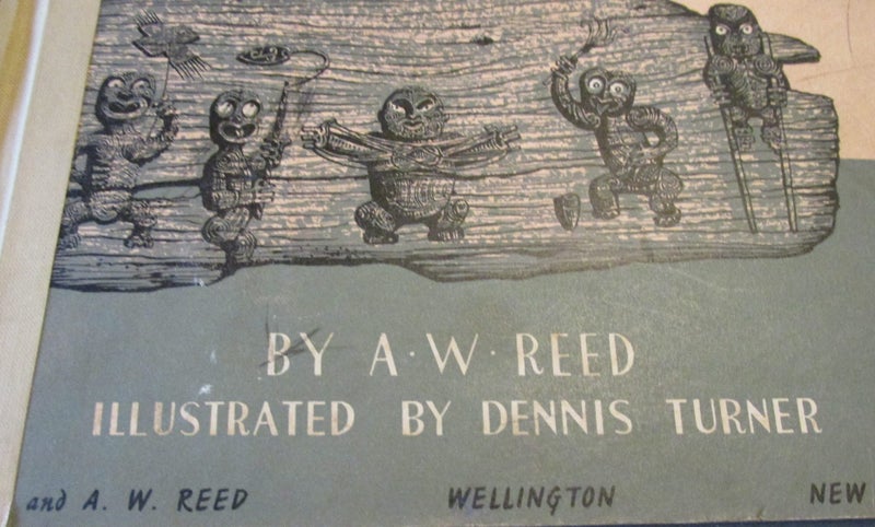 Games the Maoris Played Reed, A.W. and Dennis Turner Book A.W. Reed 1958 1ST Ed Carousel 2