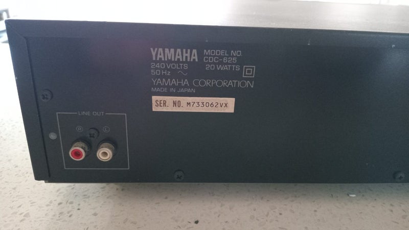 Yamaha CD player CDC-625 Carousel 5