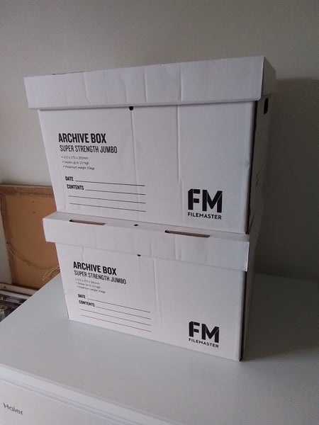 Two Strong Archive Storage Boxes Carousel 1