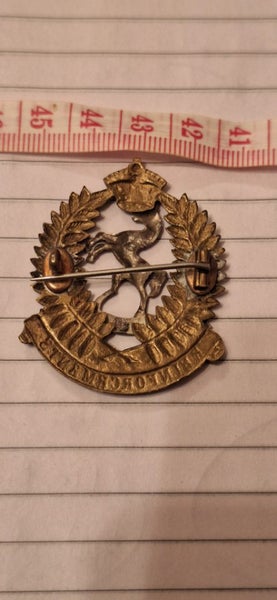 NZ mounted rifles reinforcements badge Carousel 2