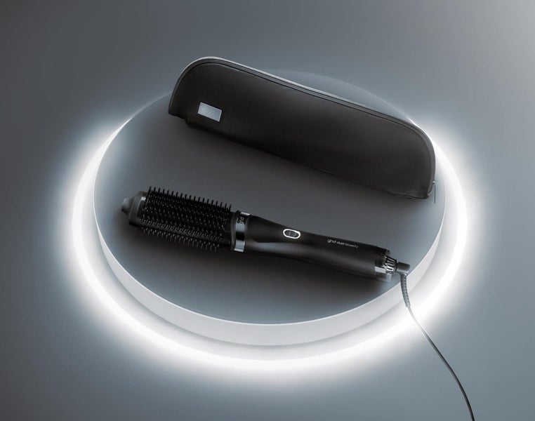 GHD Duet Blow Dry 2-in-1 Hair Dryer Brush in Black Carousel 1