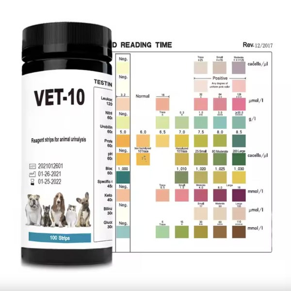 Pet Urine Testing Strips Carousel 6