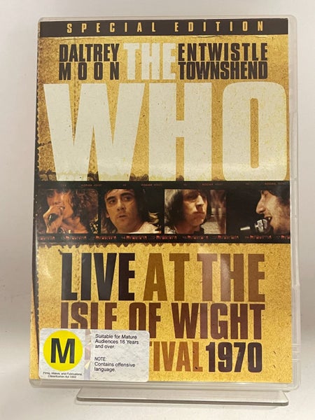 The Who: Live at the Isle of Wight Festival 1970 [DVD] by unknown Carousel 1