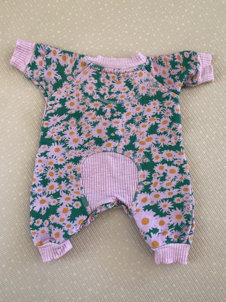Kip & Co thick flower onesie 0-3m62986994074497112
