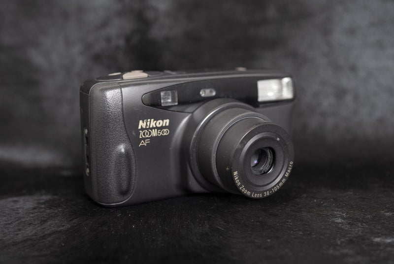 Nikon Zoom 500 AF compact film camera Carousel 2