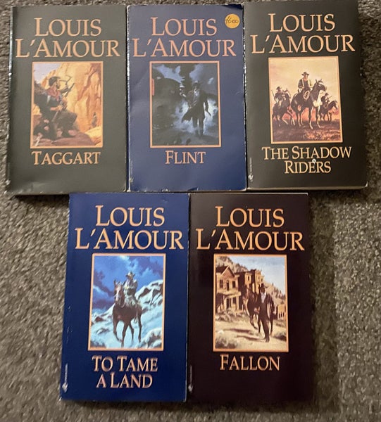5x Louis L'Amour Books Carousel 1