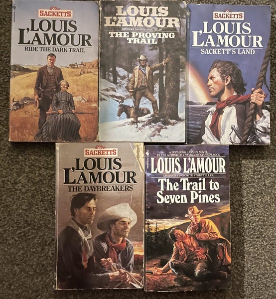5x Louis L'Amour Books Carousel 1