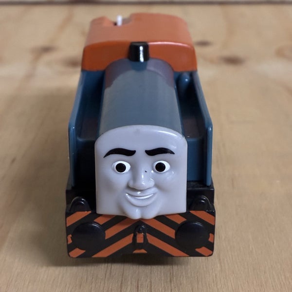 Rare Thomas & Friends Den Trackmaster Motorised Train Engine (B52) Carousel 1