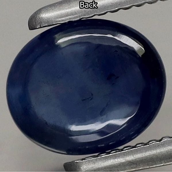 $1RE 1.35CT SPLENDID OVAL CAB 100% NATURAL BLUE SAPPHIRE Carousel 2