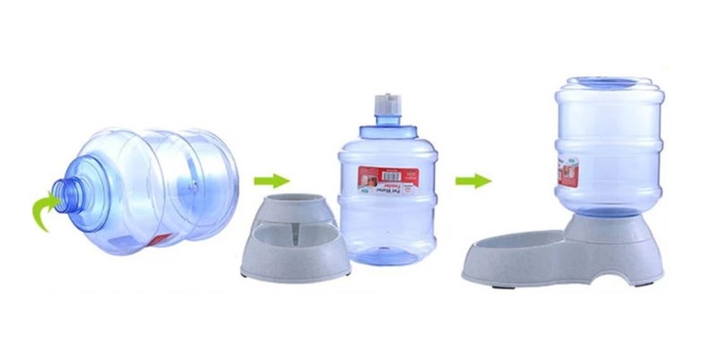 PTN LIQUID Automatic Pet Water Feeder bowl Container Refill System Drinker Carousel 3