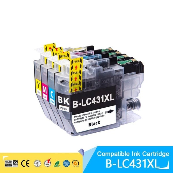 LC431 Compatible Brother LC431XL ink for MFCj1010dw DCPj1050dw Carousel 1