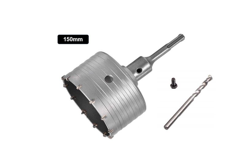 PTN 150mm Concrete Holesaw Hole Saw Drill Bit Cement Stone Wall Masonry 150mm Carousel 1
