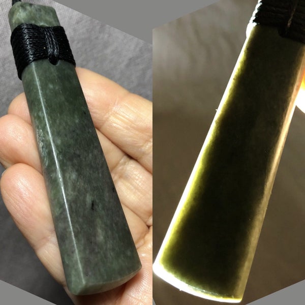 CRAZY 1 DAY AUCTION: 8.6cm Greenstone Toki Pendant, $1 Reserve Carousel 1