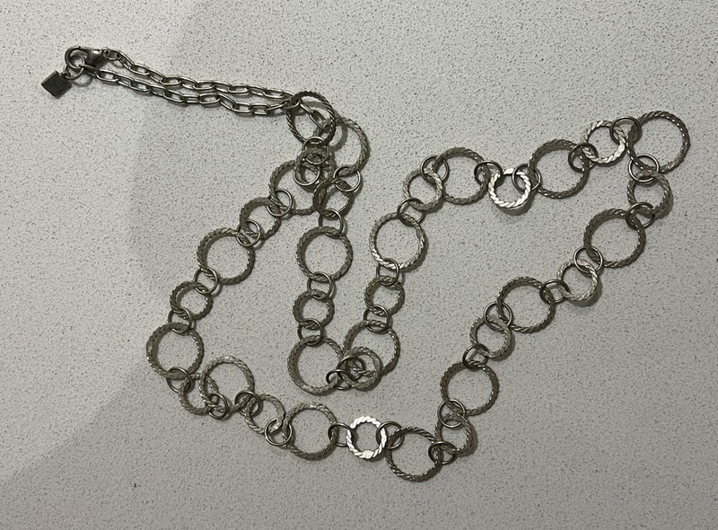 Marc Labat French jewellery designer long necklace $40 res ex cond Carousel 2