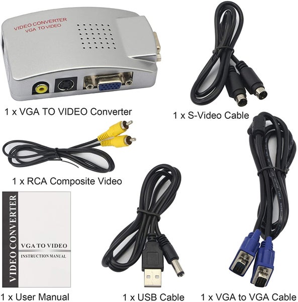 PC VGA to TV RCA Converter Box Carousel 5