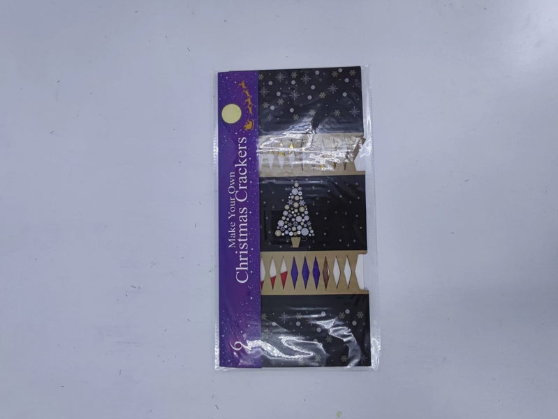 PTN BLACK Christmas Party DIY Crackers Make You Own Xmas Party Cracker Kit Carousel 2