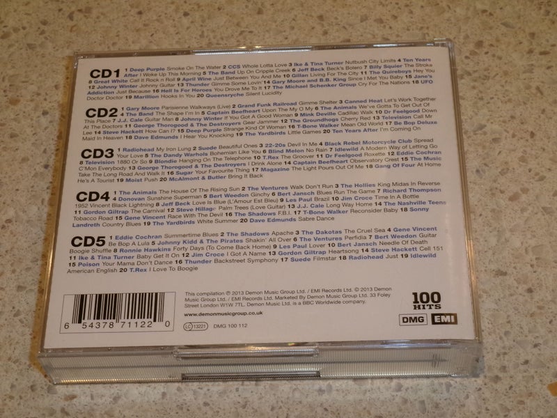 100 HITS: GUITAR HEROES *4 CD SET* Carousel 2