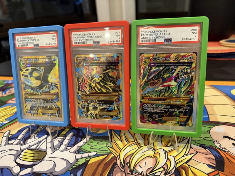 Ancient Origins PSA 7 3 x Sequential Set - Kyogre #96 Groudon #97 Rayquaza #9862863227984641112