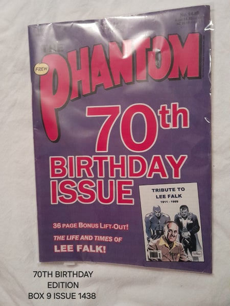 VINTAGE PHANTOM COMICS: LOT 3; 112 ISSUES BETWEEN 1998 & 2000: BOXES 7. 8 and 9 Carousel 16