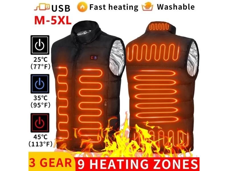 Mens Sleeveless Jacket Winter Vest Waistcoat Carousel 1