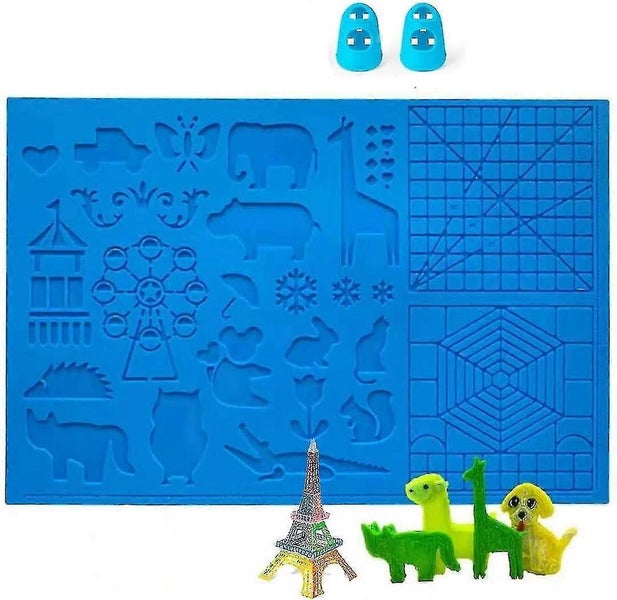 3D pen template, 3D printing pen template, 3D pen mat, large mat Carousel 1
