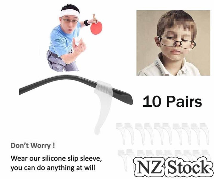 Anti-Slip Eyeglass Ear Hook 10 Pairs Carousel 1