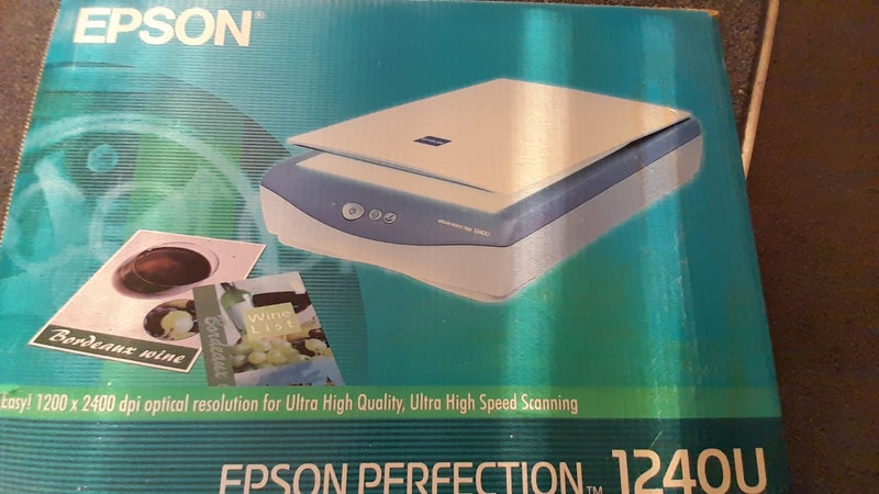 Epson perfection 124ou flat bed scanner New. Carousel 1