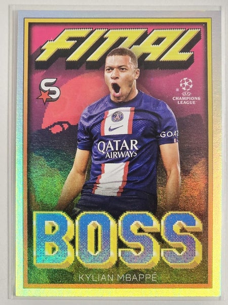 Topps Superstars 2022 2023 Final Boss Kylian Mbappe - #FB-KM Carousel 2