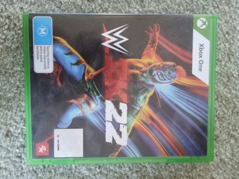 WWE 2K 22 xbox disc Carousel 1
