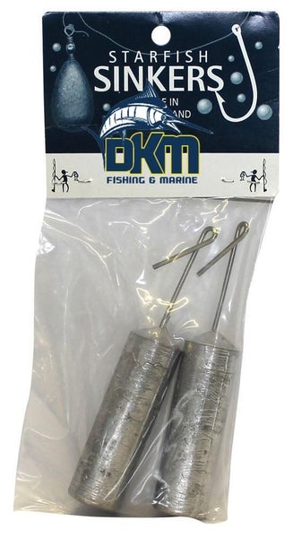 STARFISH LONG LINE SINKER PACKET 6OZ (2 PER PACK) Carousel 1