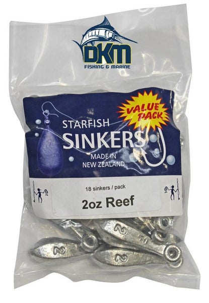 STARFISH REEF SINKER VALUE PACK 2OZ (18 PER PACK) Carousel 1